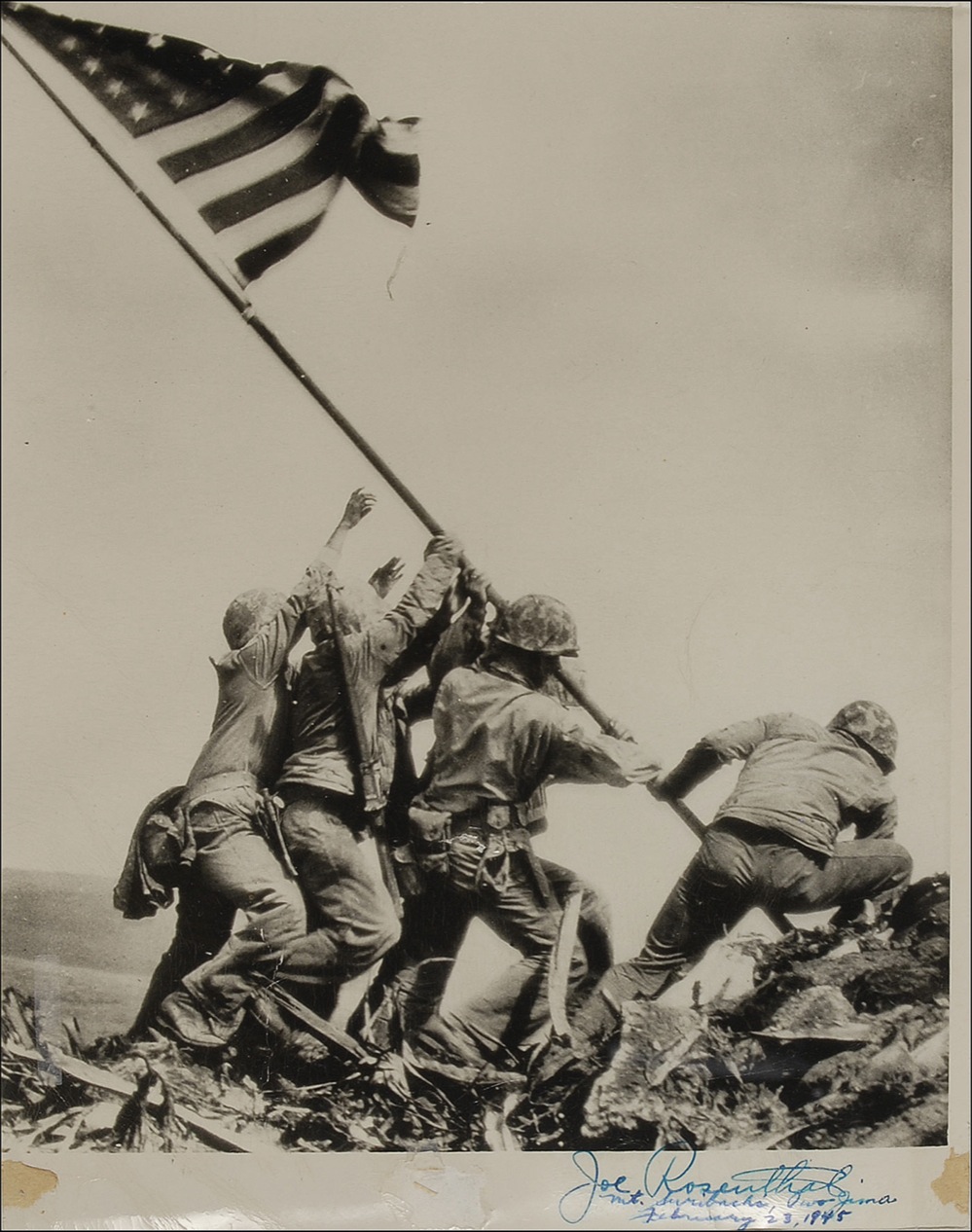 Lot #423 Iwo Jima: Joe Rosenthal