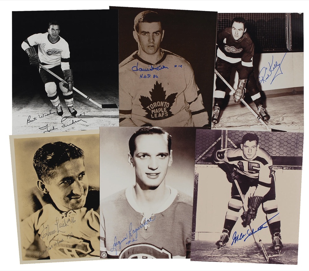 Lot #1167 Hockey Hall of Famers