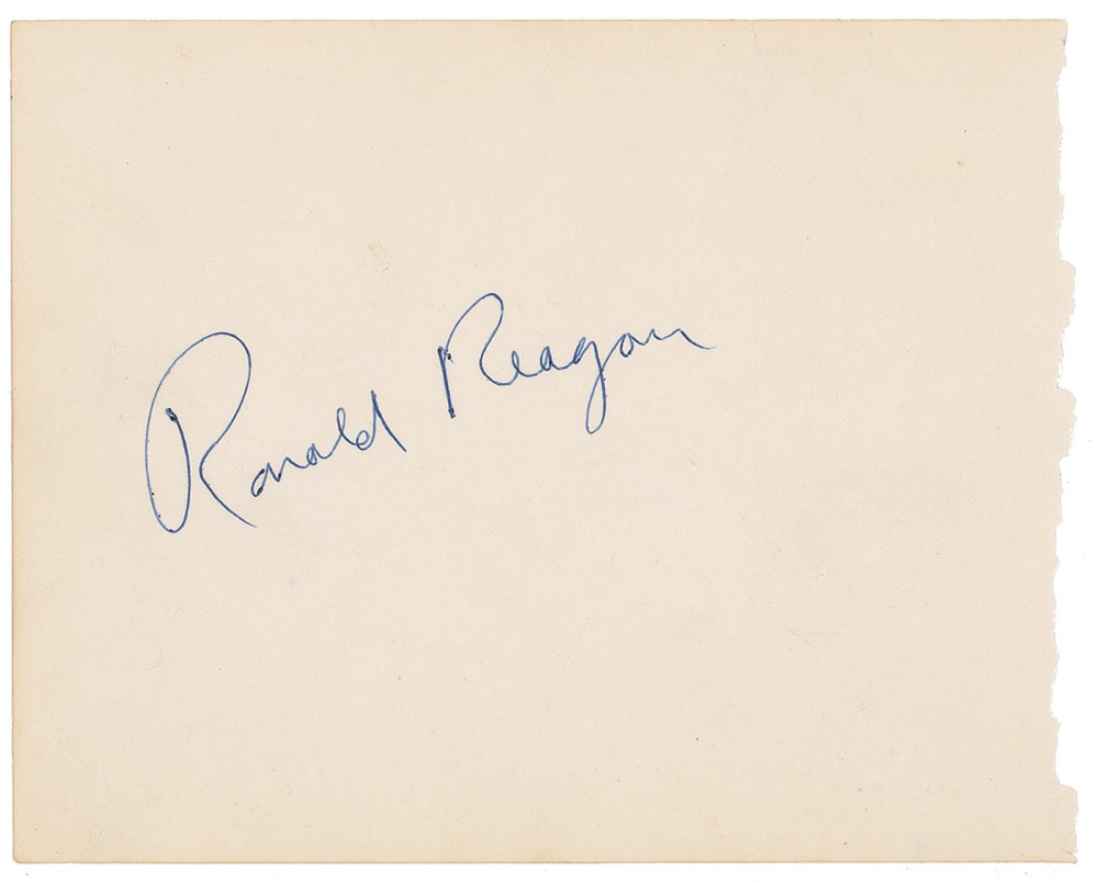 Lot #141 Ronald Reagan