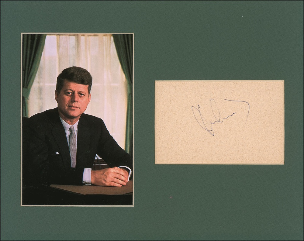 Lot #107 John F. Kennedy