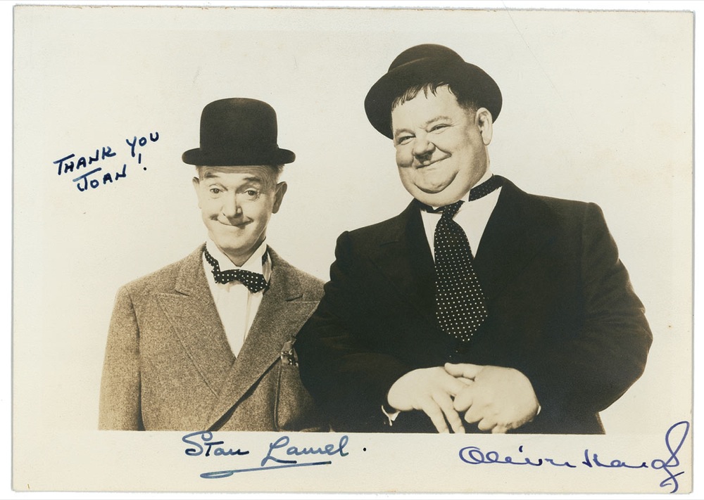 Lot #986 Laurel and Hardy