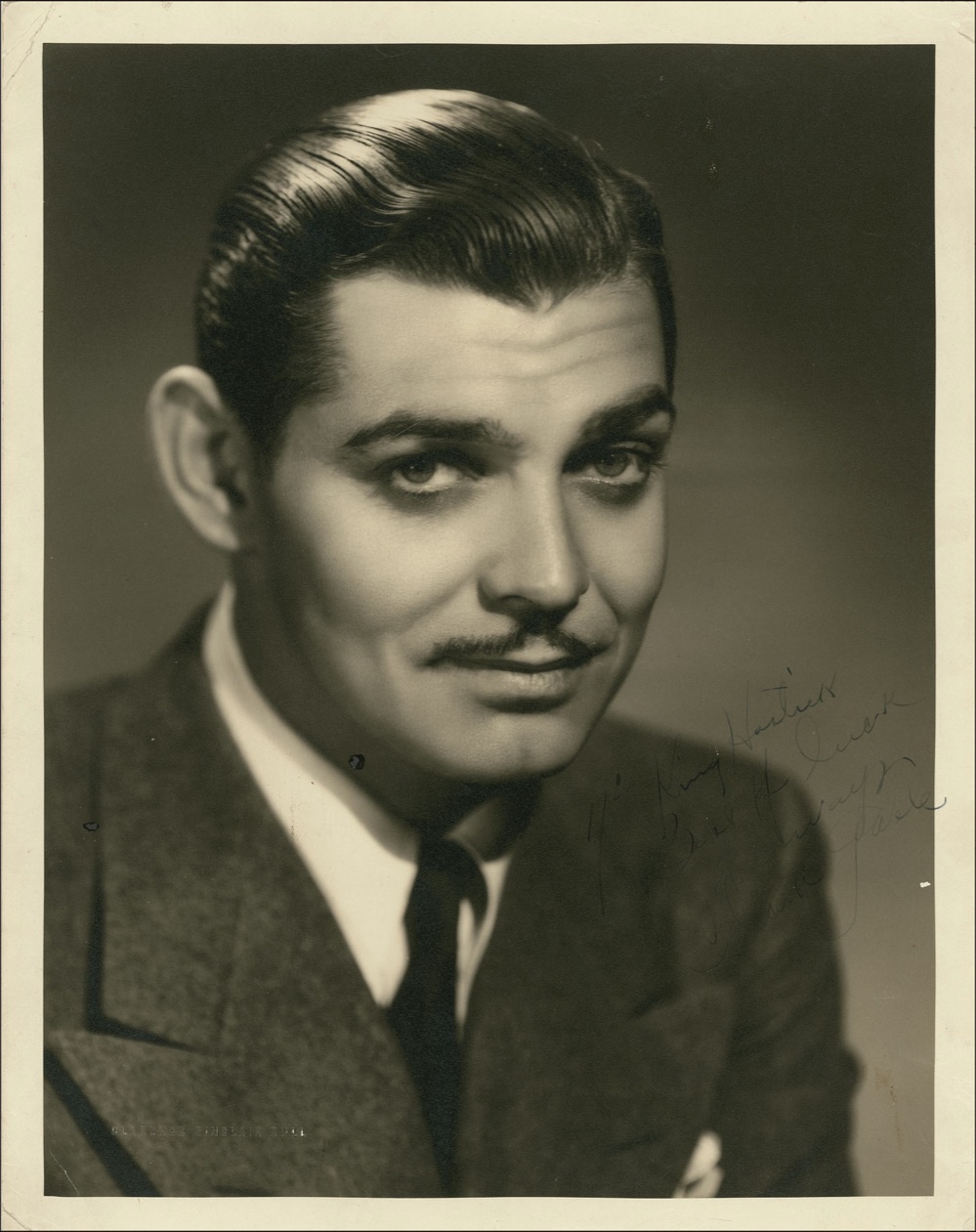 Lot #933 Clark Gable