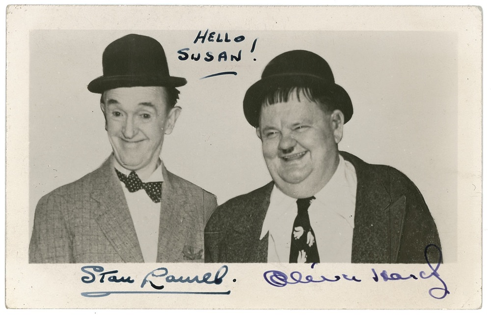 Lot #949 Laurel and Hardy