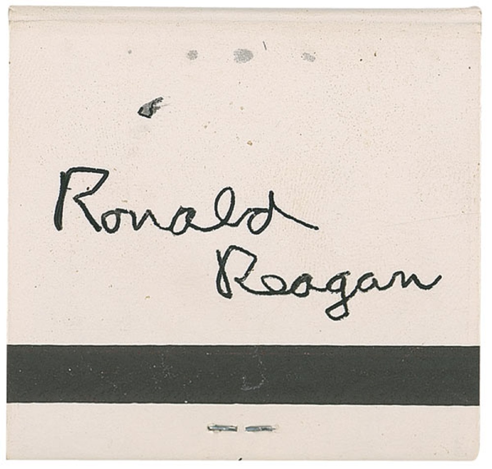 Lot #133 Ronald Reagan