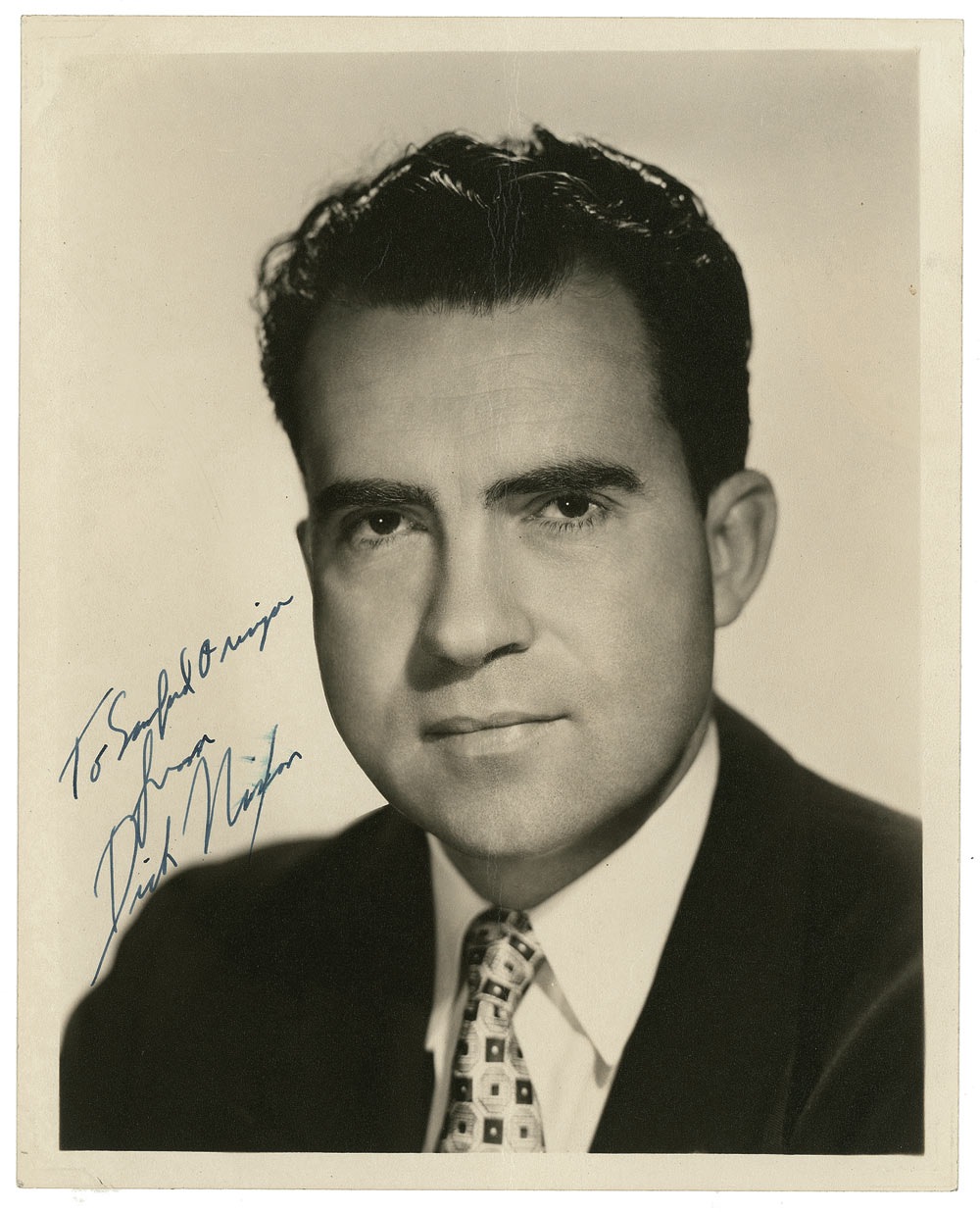 Lot #124 Richard Nixon