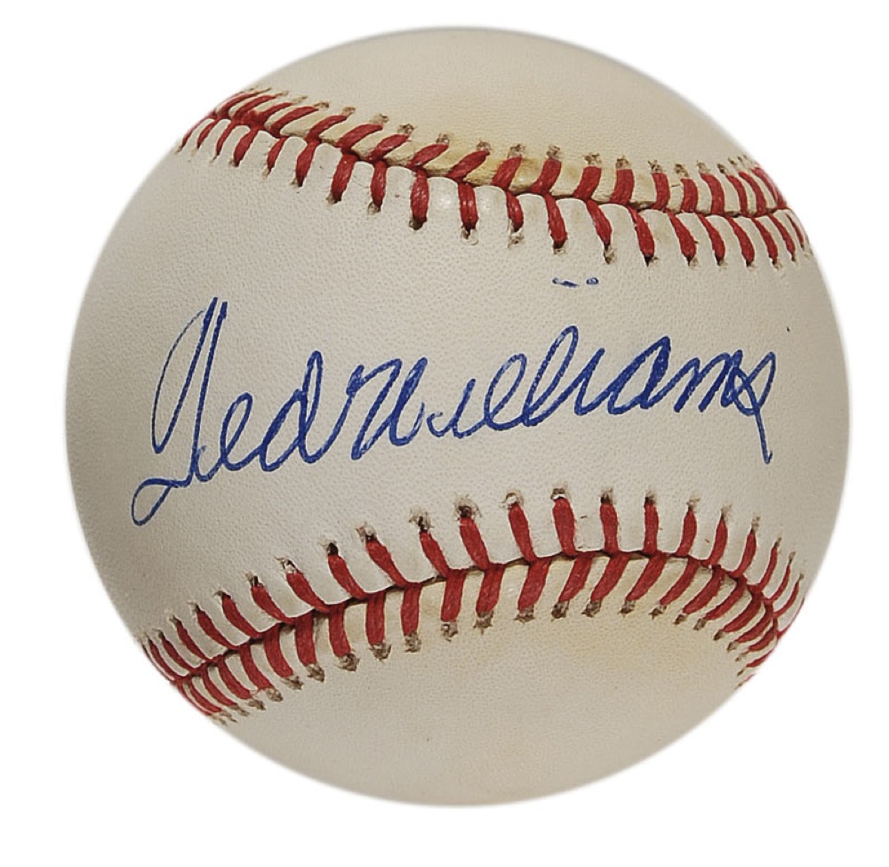 Lot #1322 Ted Williams