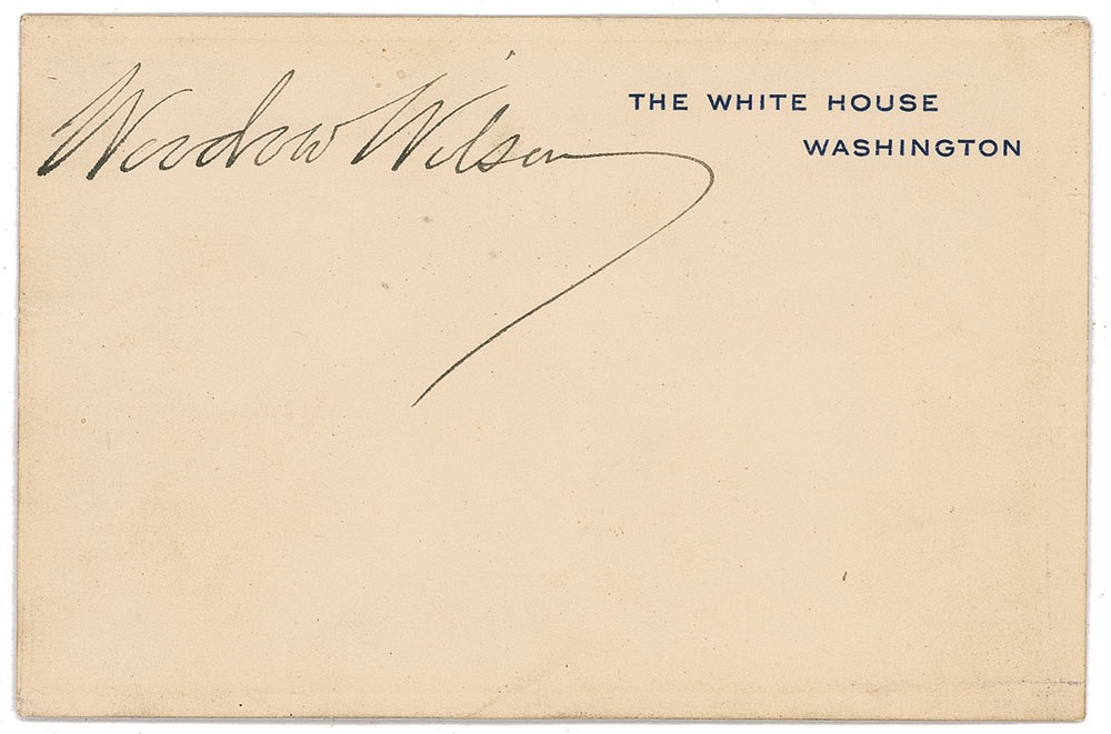 Lot #181 Woodrow Wilson