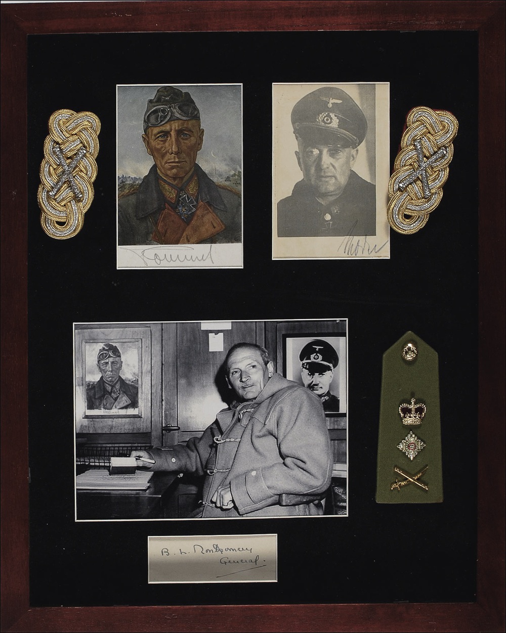 Lot #420 Erwin Rommel, Walther Model, and Bernard