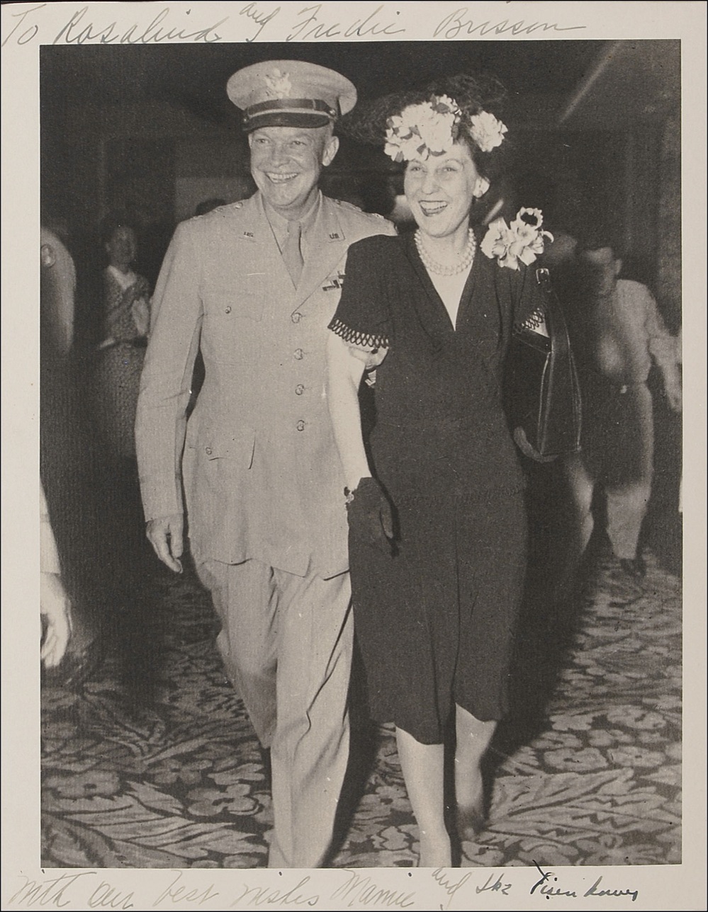 Lot #30 Dwight and Mamie Doud Eisenhower