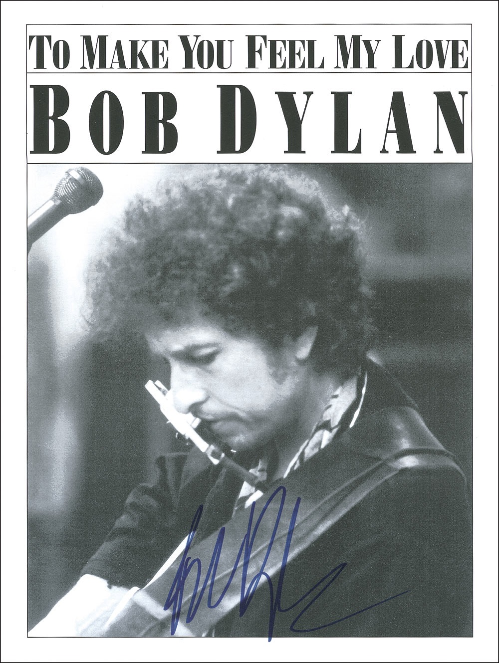 Lot #754 Bob Dylan