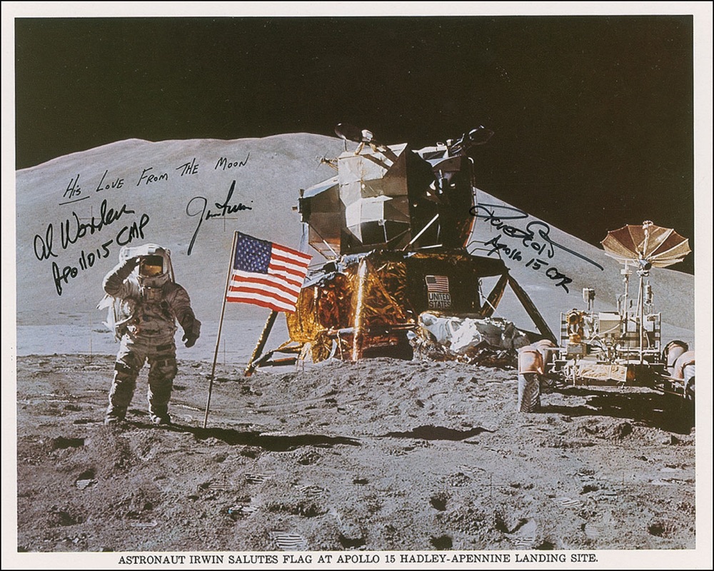 Lot #408 Apollo 15