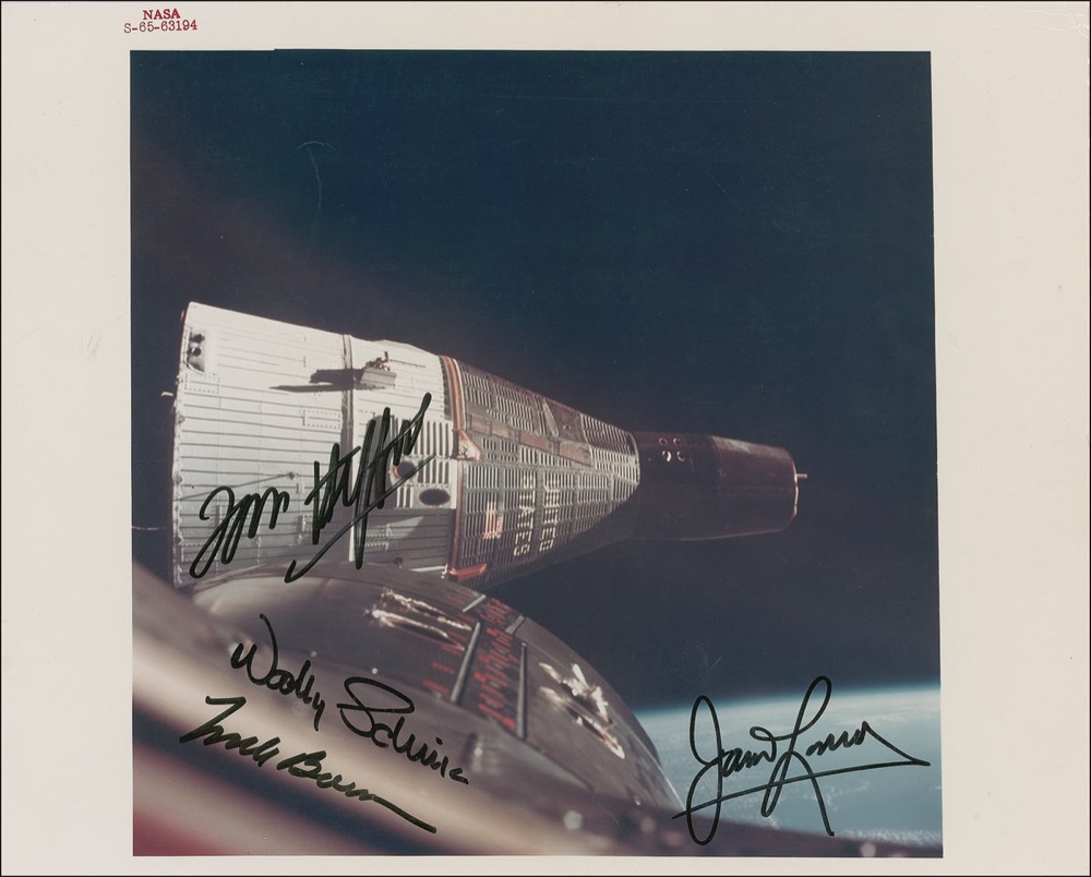 Lot #114 Gemini 6 and 7