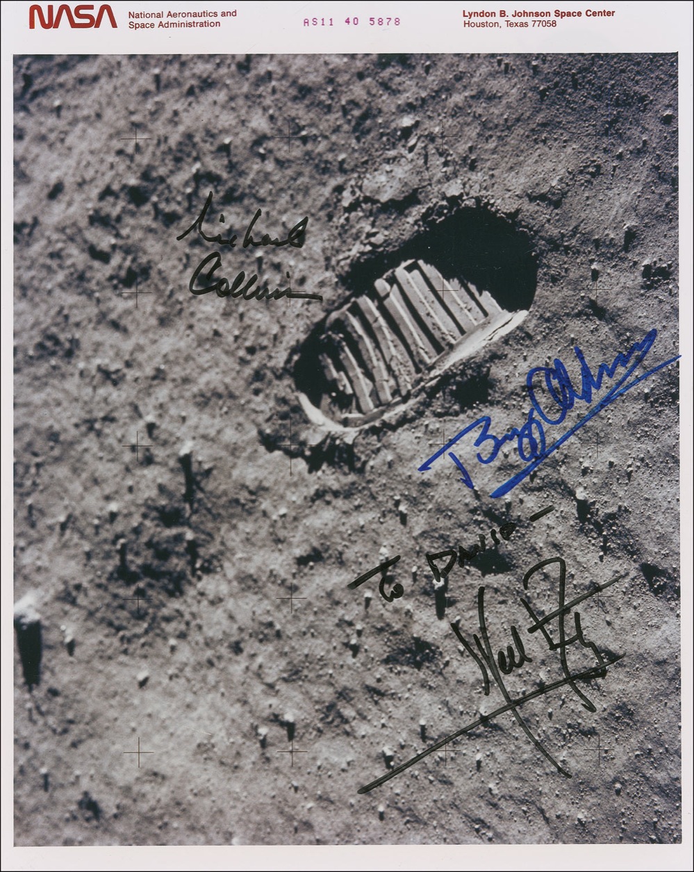 Lot #240 Apollo 11