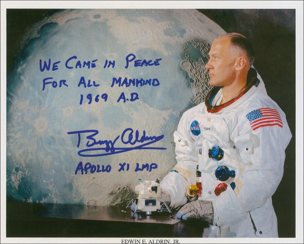Lot #248 Buzz Aldrin