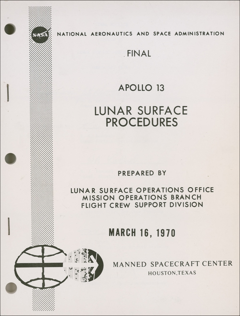 Lot #280 Apollo 13