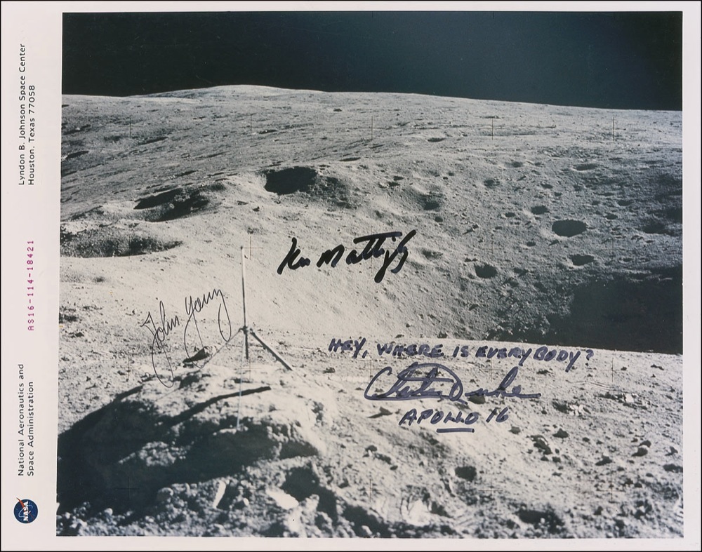 Lot #411 Apollo 16