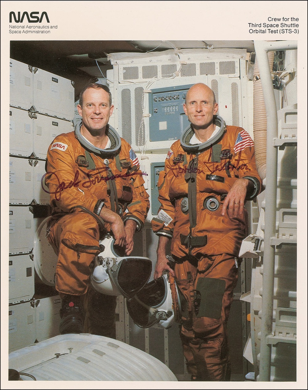 Lot #421 STS-2 through STS-8