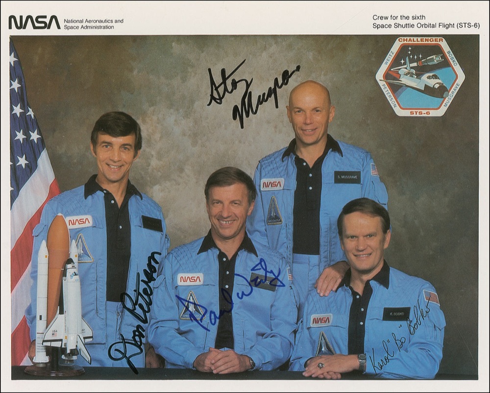 Lot #425 STS-2 through STS-8