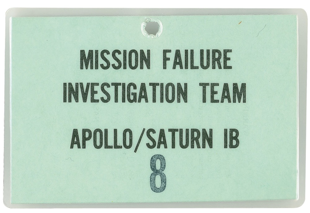 Lot #155 Apollo 1