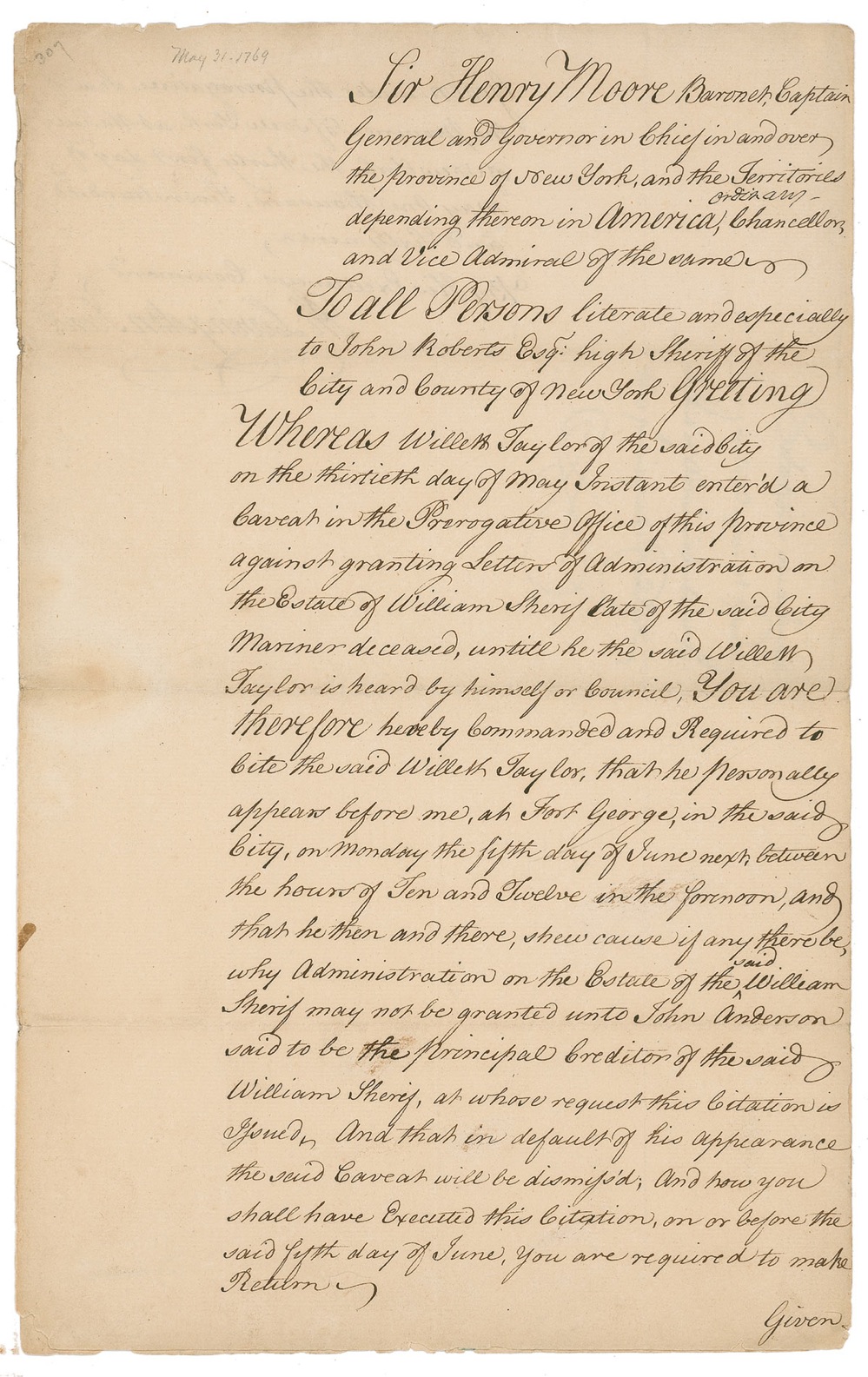 Lot #216 Declaration of Independence: Philip
