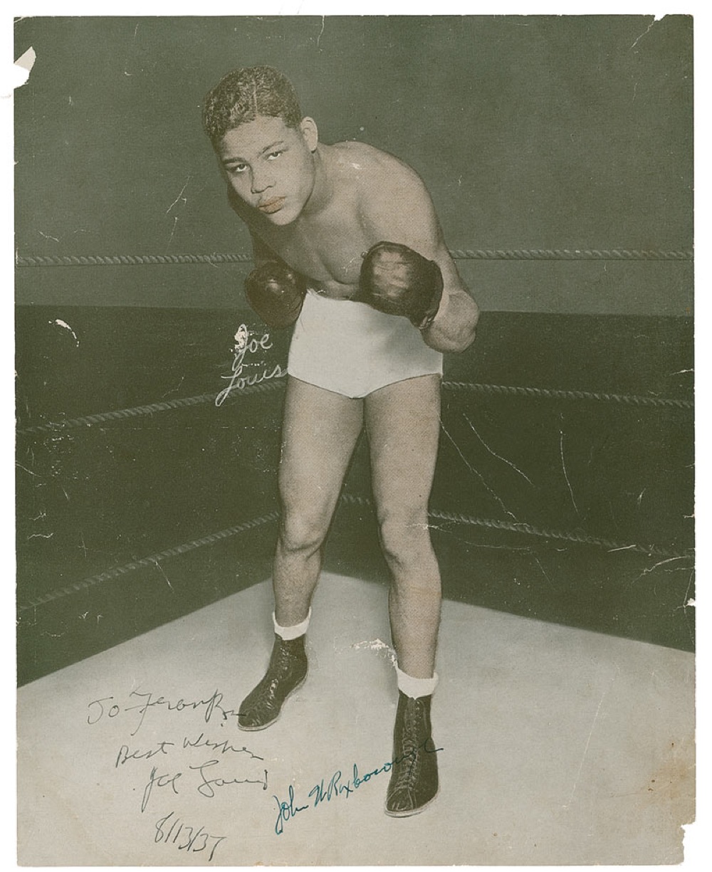 Lot #1238 Joe Louis