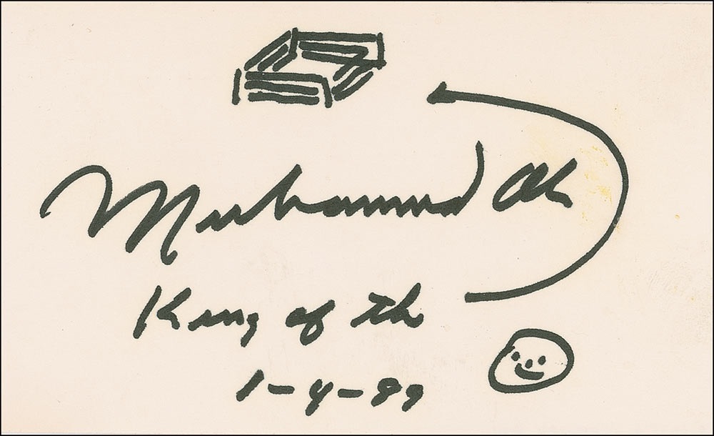 Lot #1086 Muhammad Ali