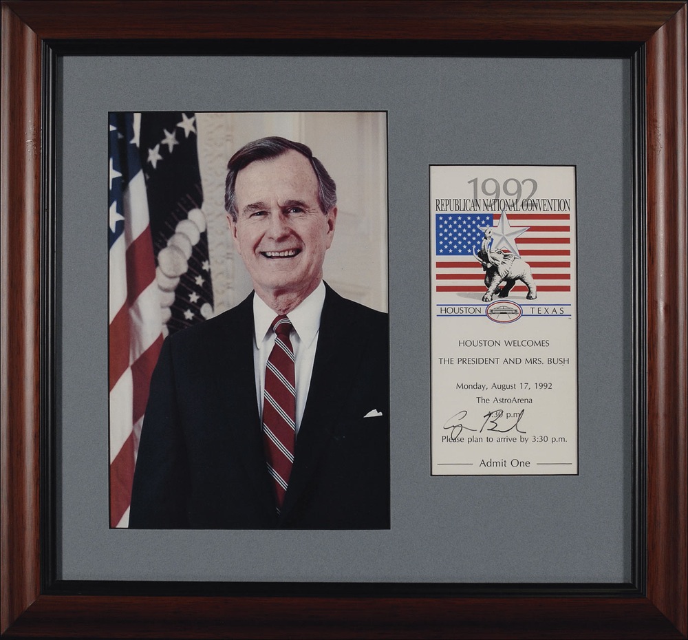 Lot #12 George Bush