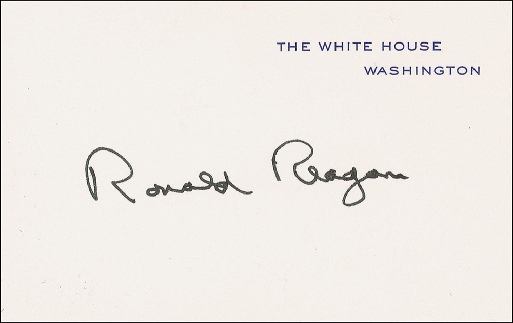 Lot #148 Ronald Reagan