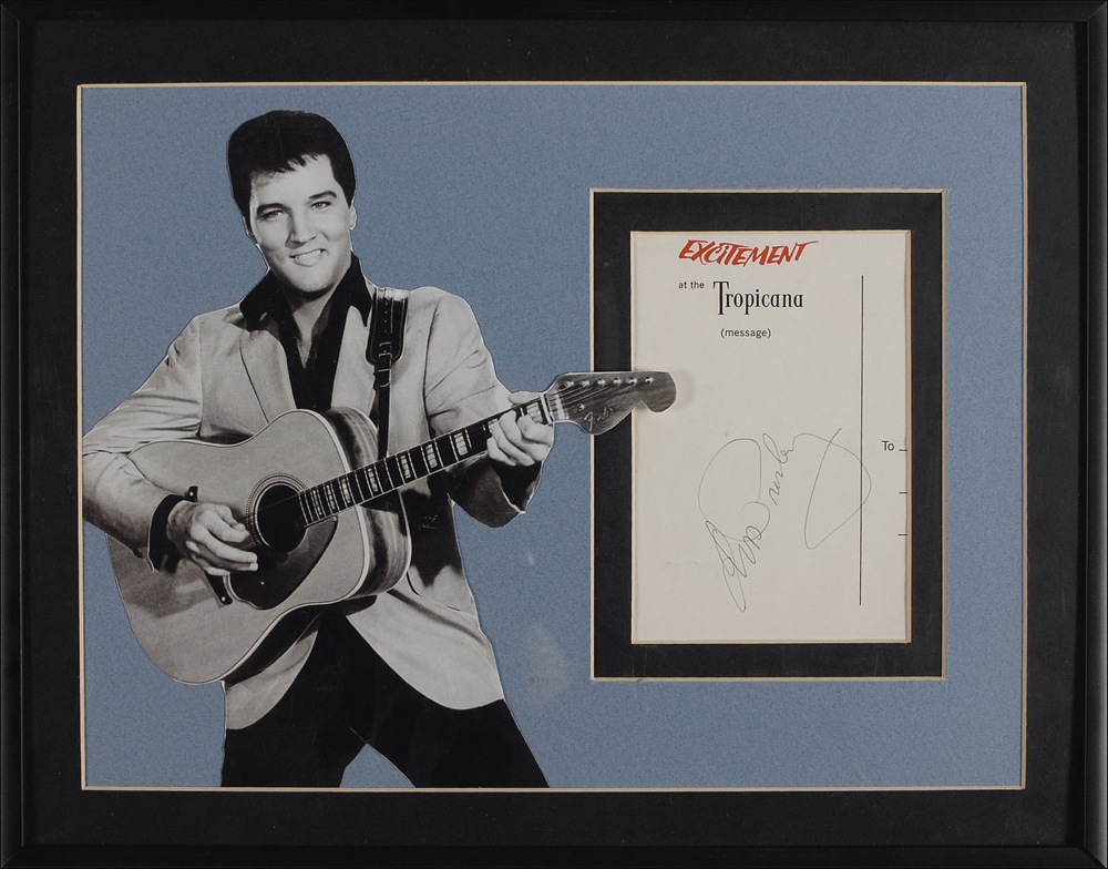 Lot #860 Elvis Presley