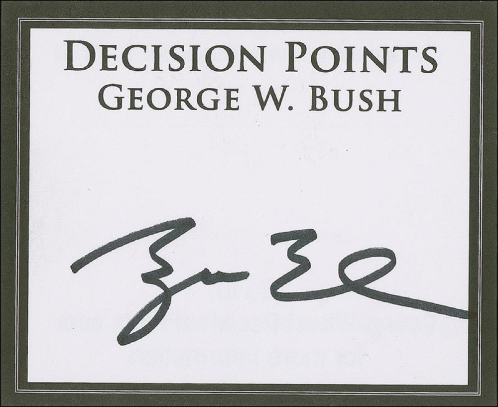 Lot #14 George W. Bush