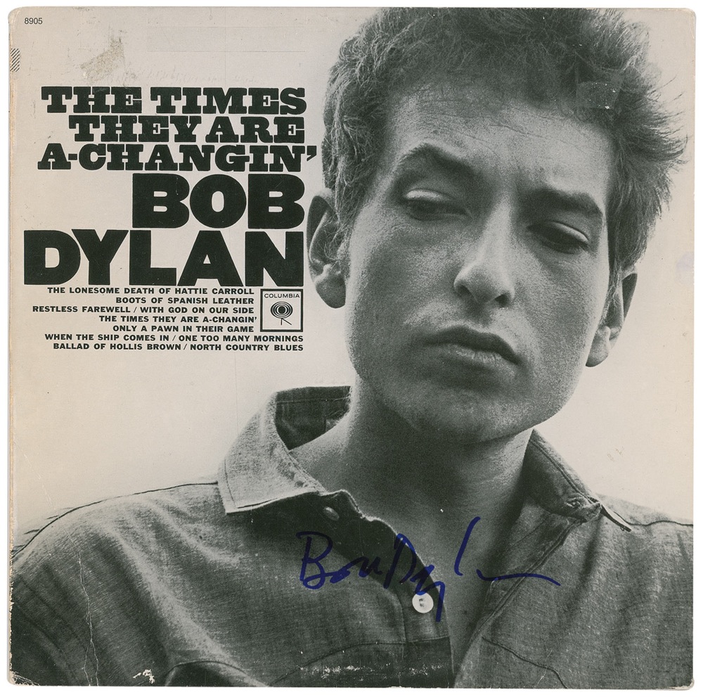 Lot #787 Bob Dylan