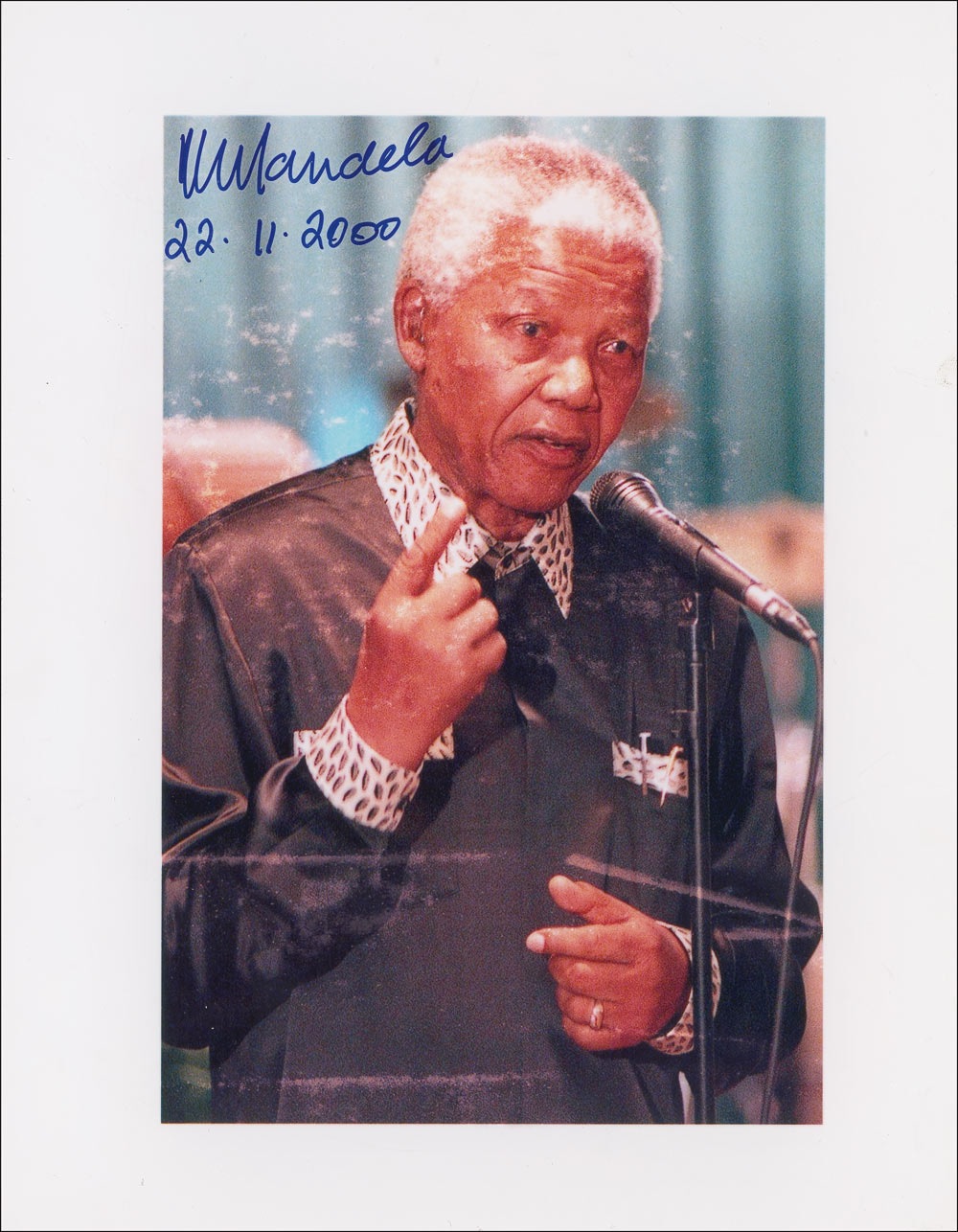 Lot #353 Nelson Mandela