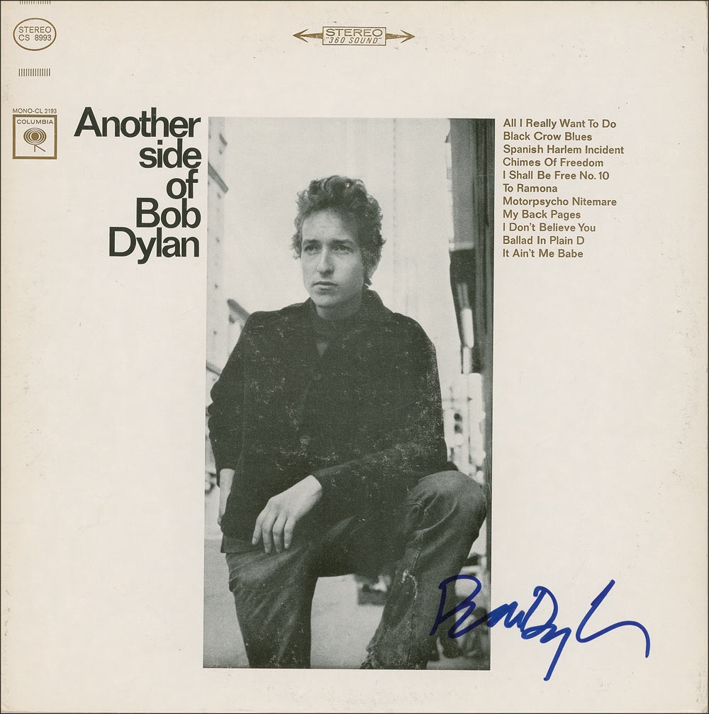 Lot #669 Bob Dylan