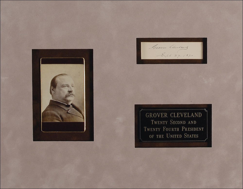 Lot #28 Grover Cleveland