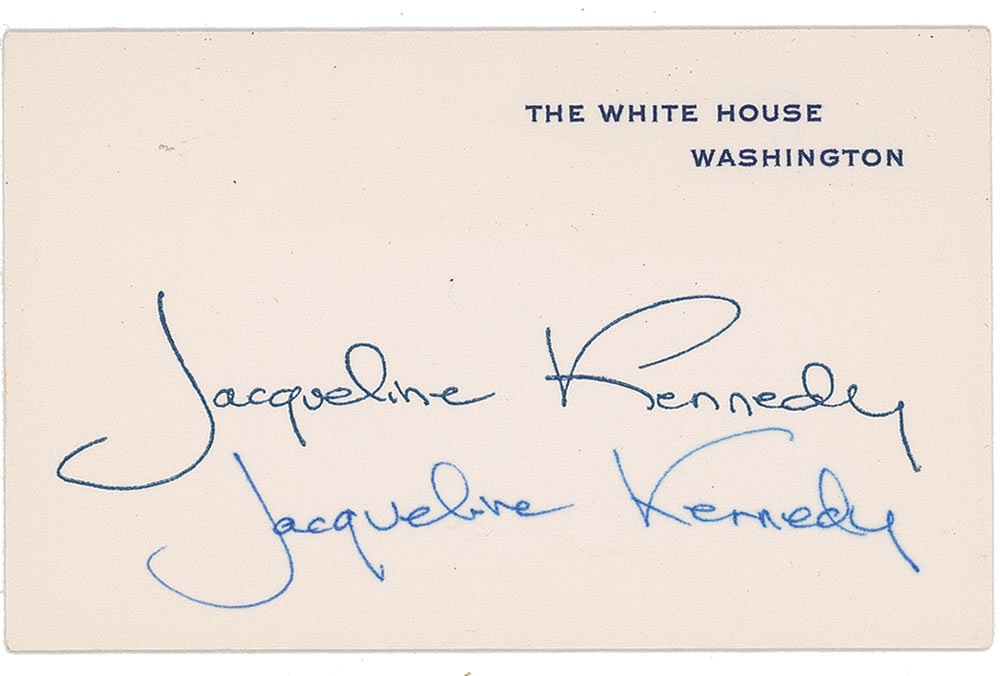 Lot #103 Jacqueline Kennedy