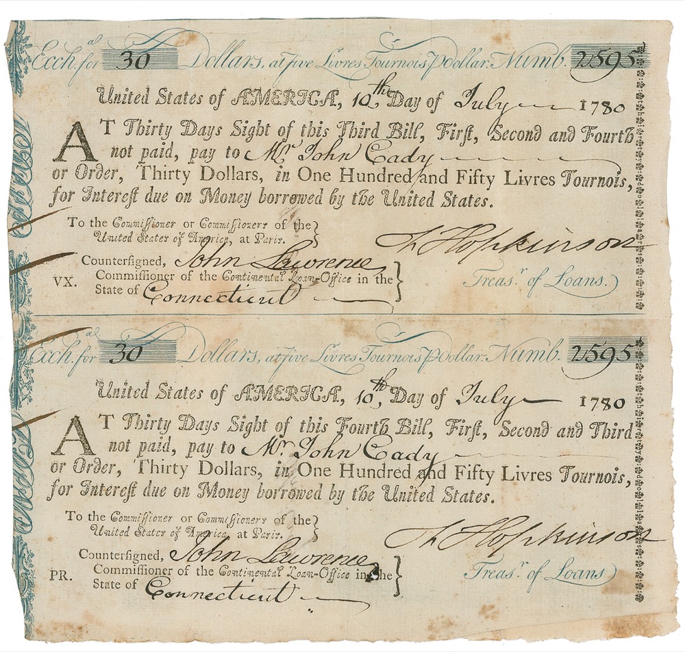 Lot #222 Declaration of Independence: Francis