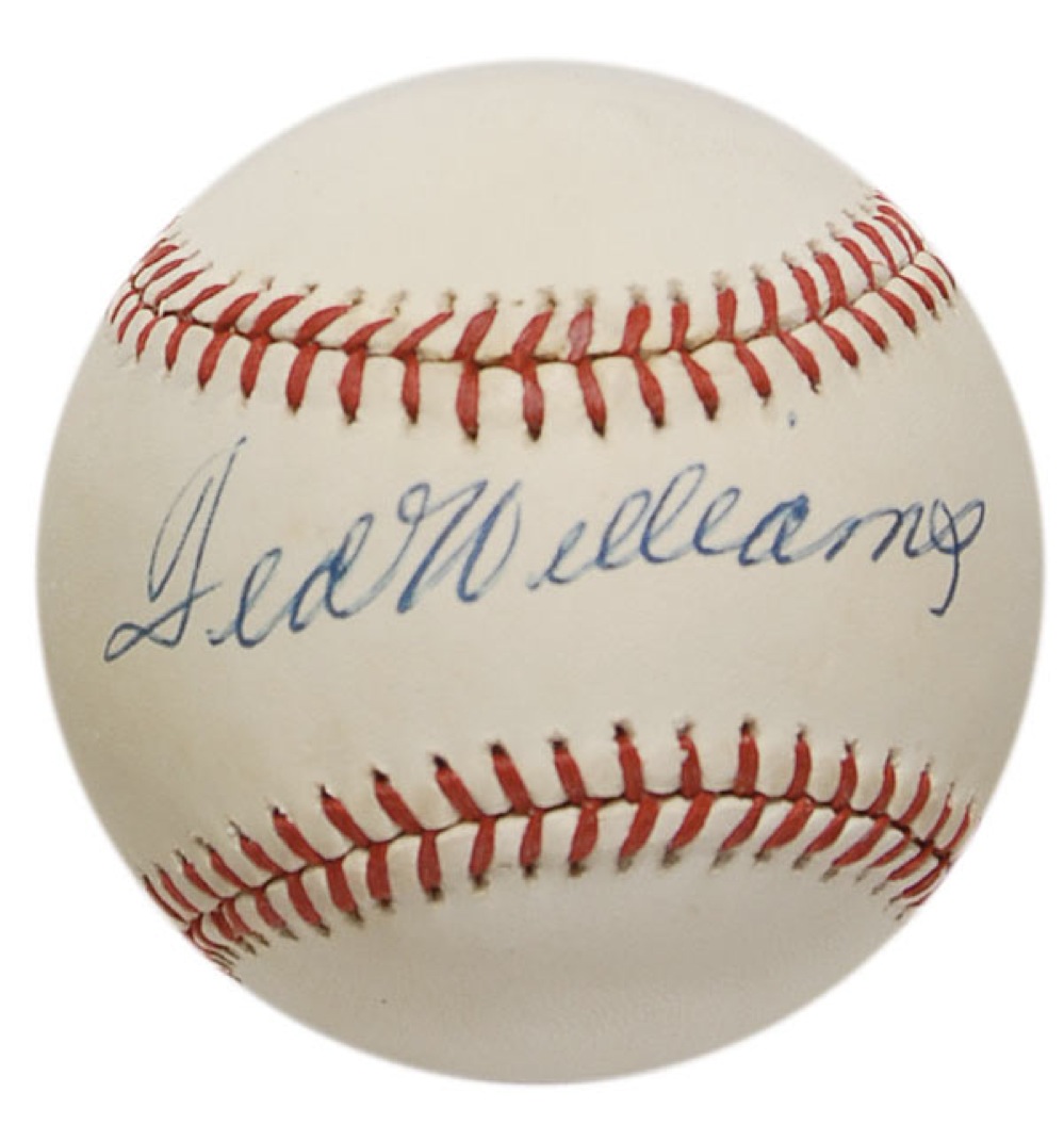 Lot #1361 Ted Williams
