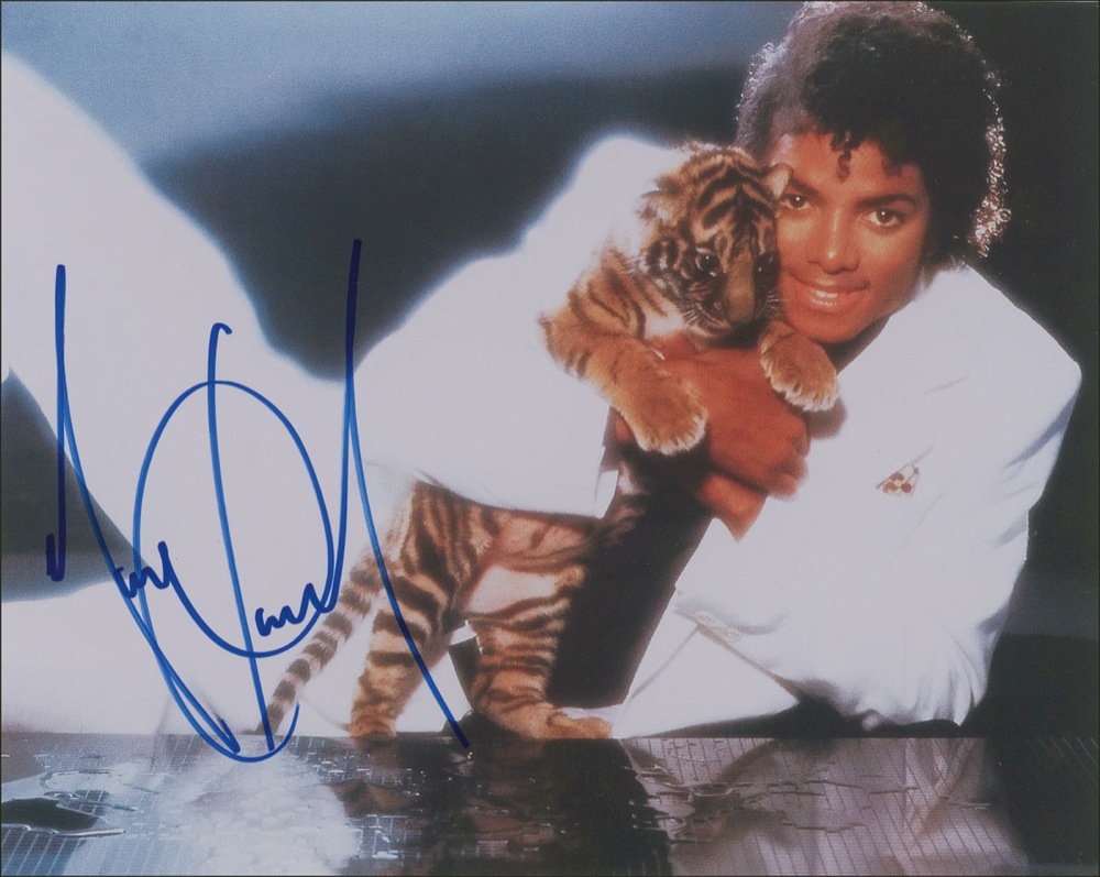 Lot #697 Michael Jackson