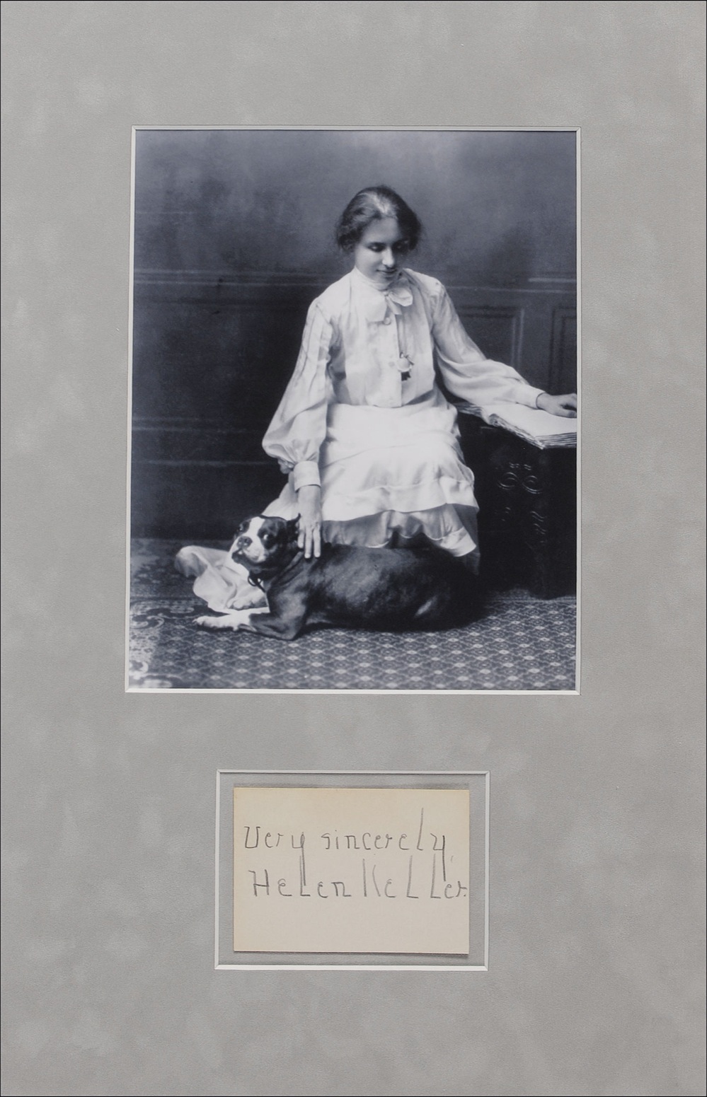 Lot #259 Helen Keller