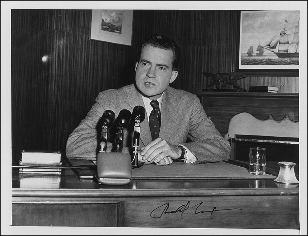 Lot #132 Richard Nixon