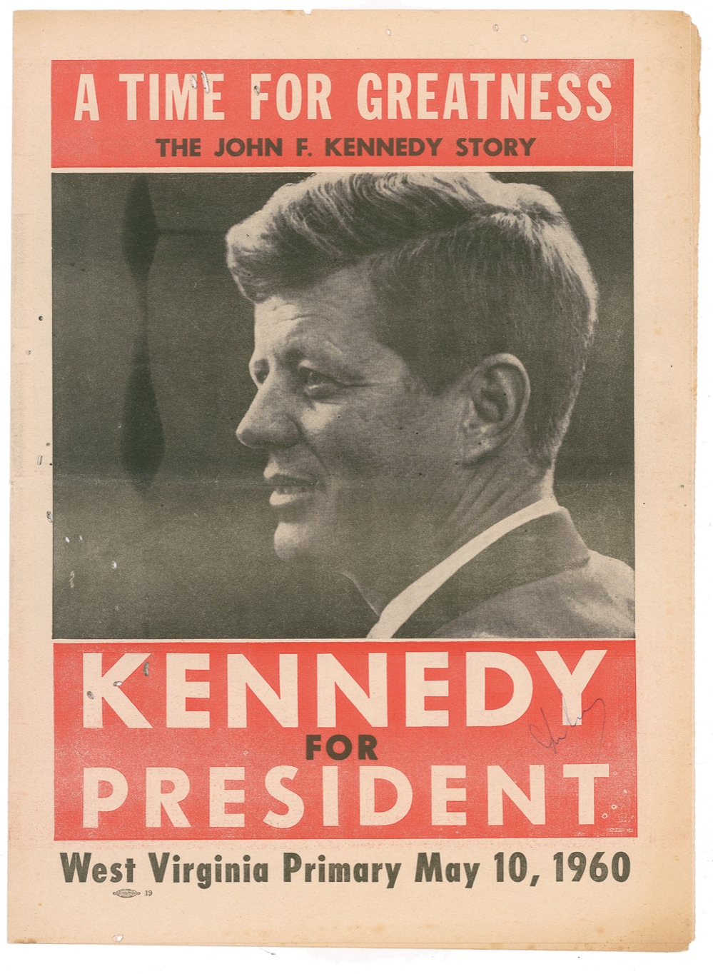 Lot #109 John F. Kennedy