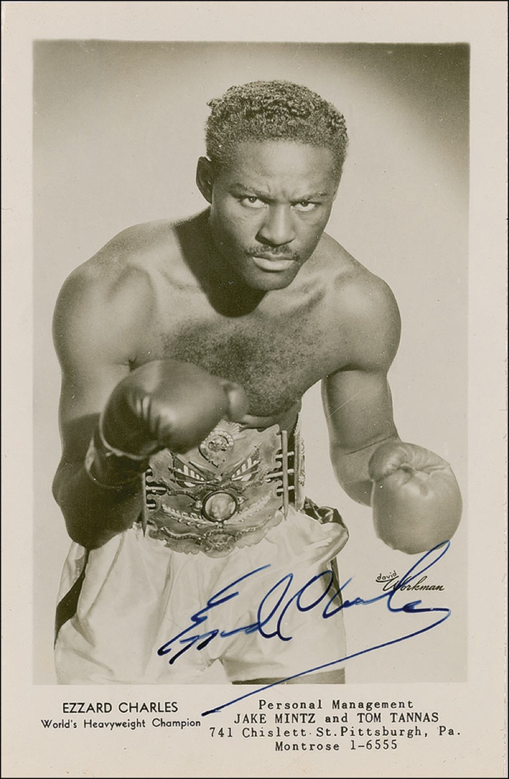 Lot #1121 Ezzard Charles