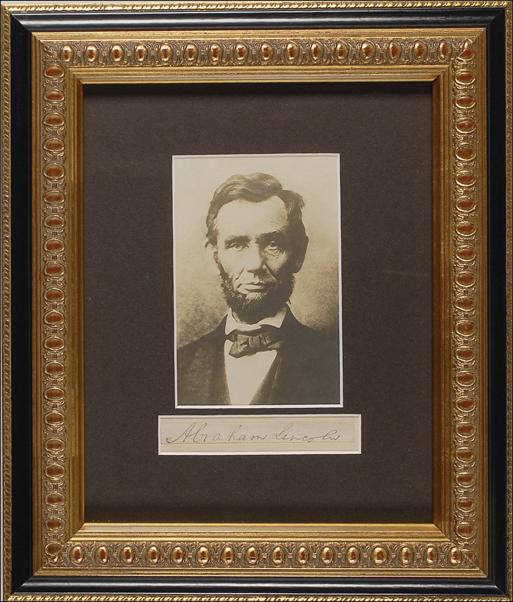 Lot #96 Abraham Lincoln