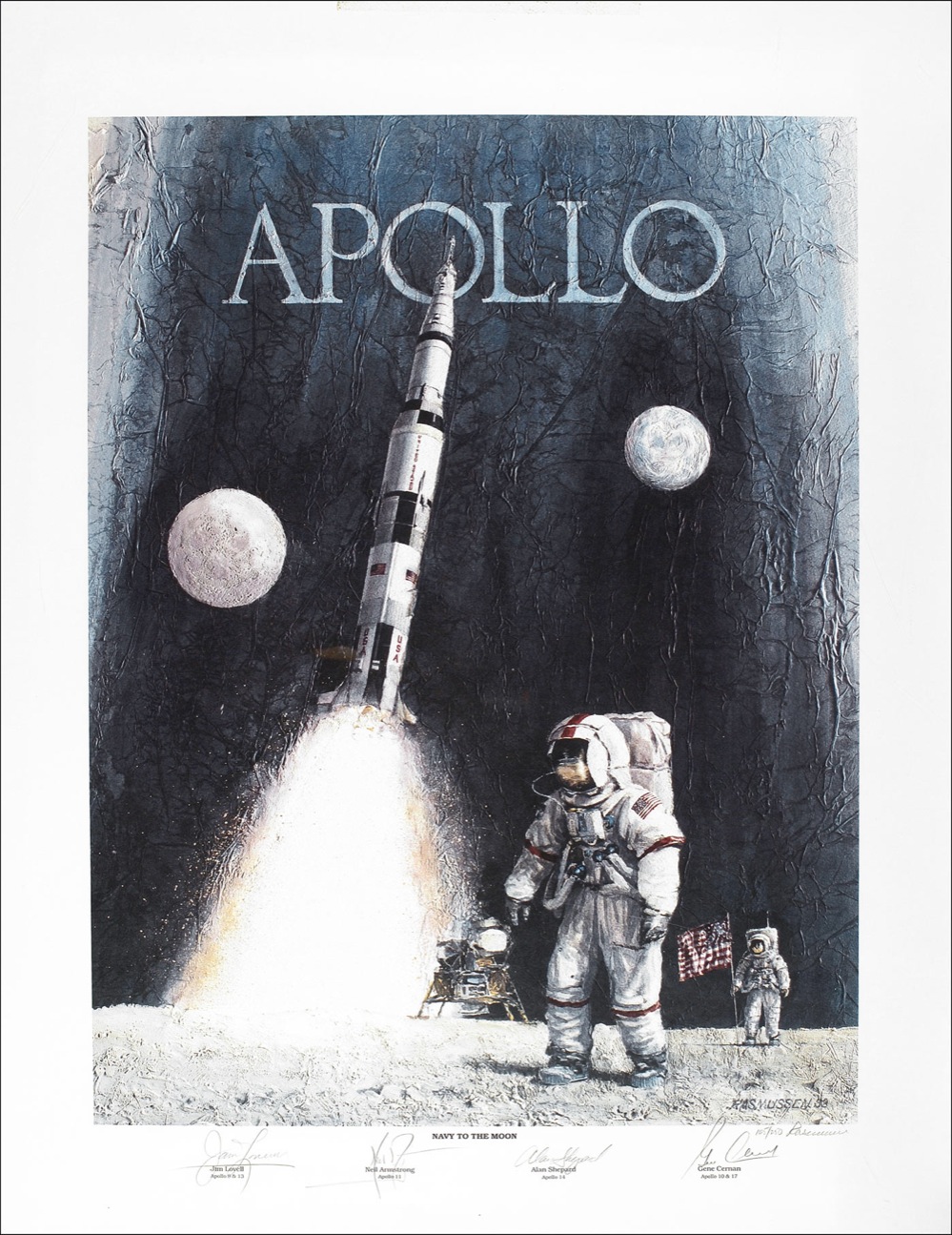 Lot #449 Apollo Astronauts