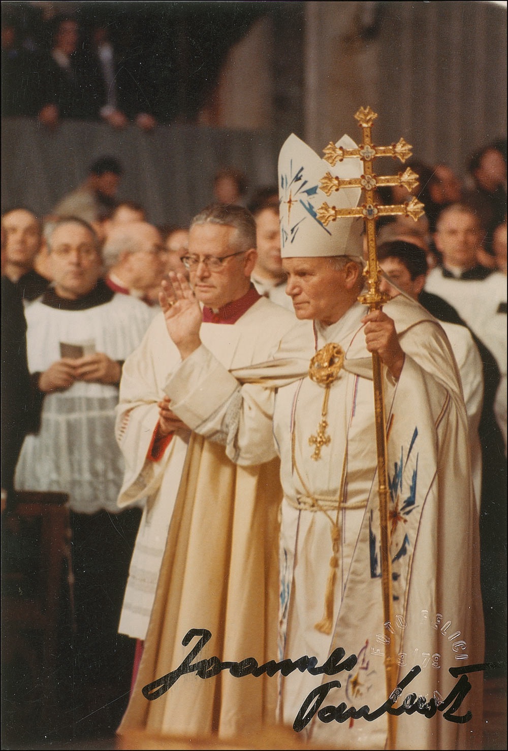 Lot #310 Pope John Paul II