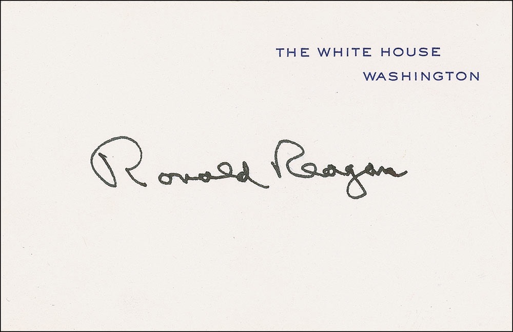 Lot #155 Ronald Reagan