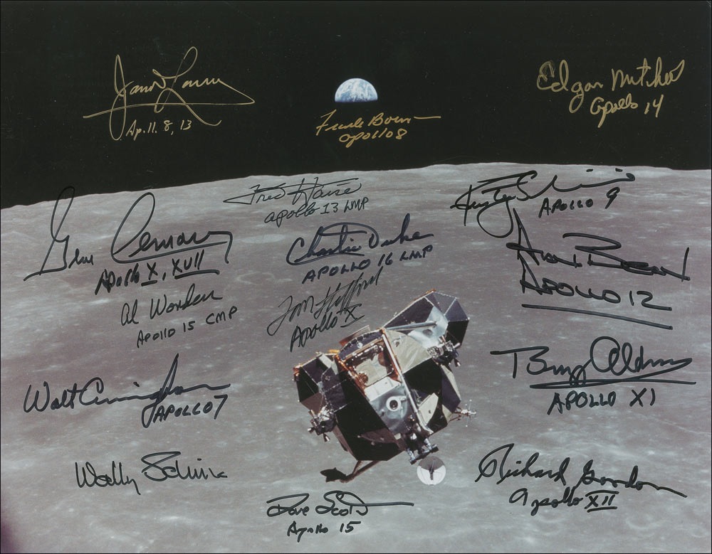 Lot #450 Apollo Astronauts
