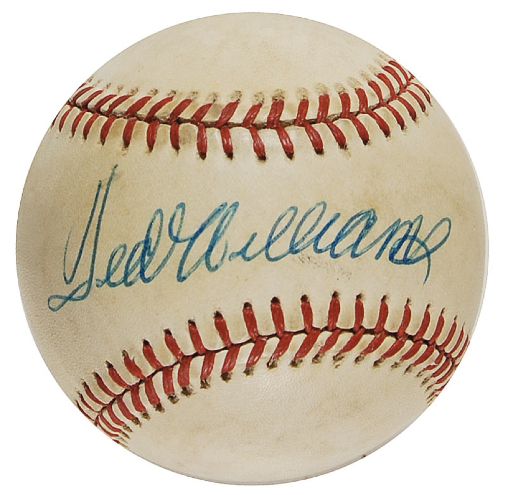 Lot #1417 Ted Williams