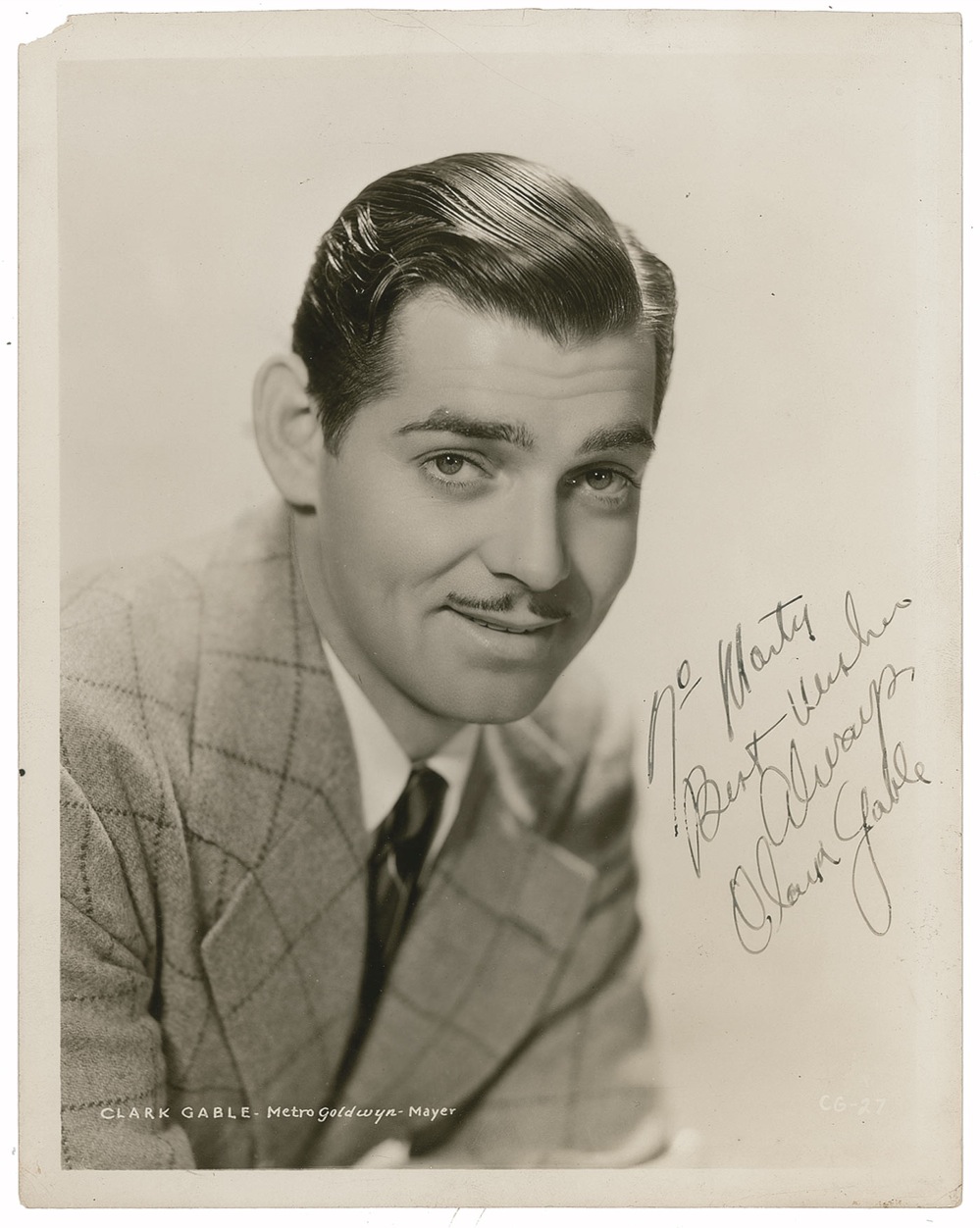 Lot #996 Clark Gable