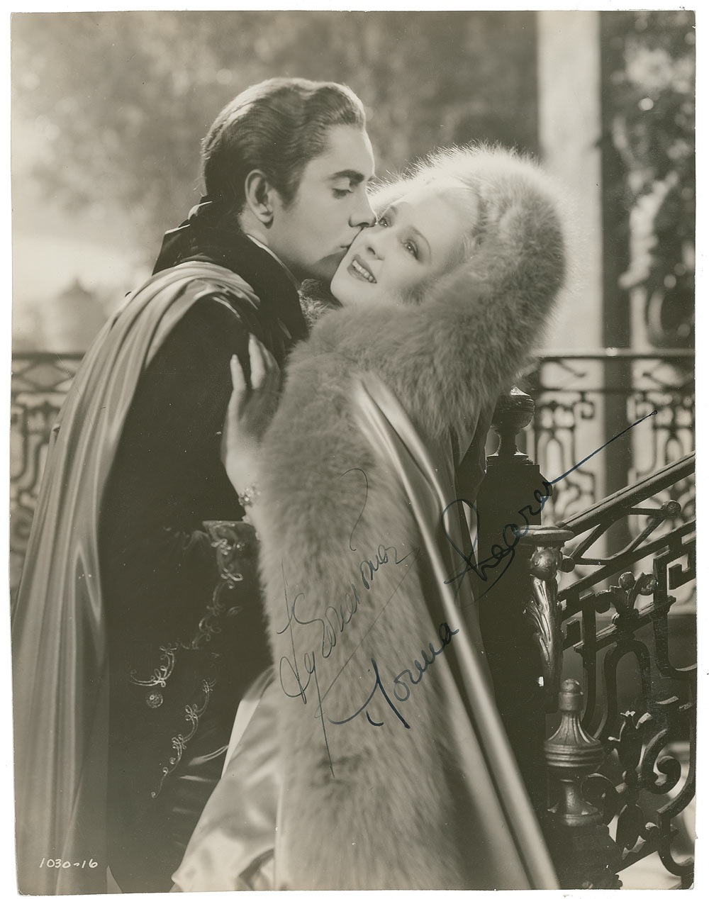 Lot #1125 Tyrone Power and Norma Shearer